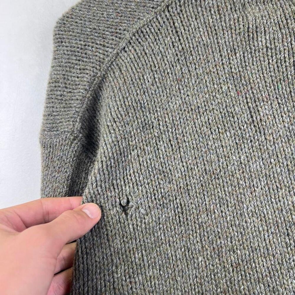 McGregor The Big Beat Grey V-neck Sweater Size L - Picture 6 of 6
